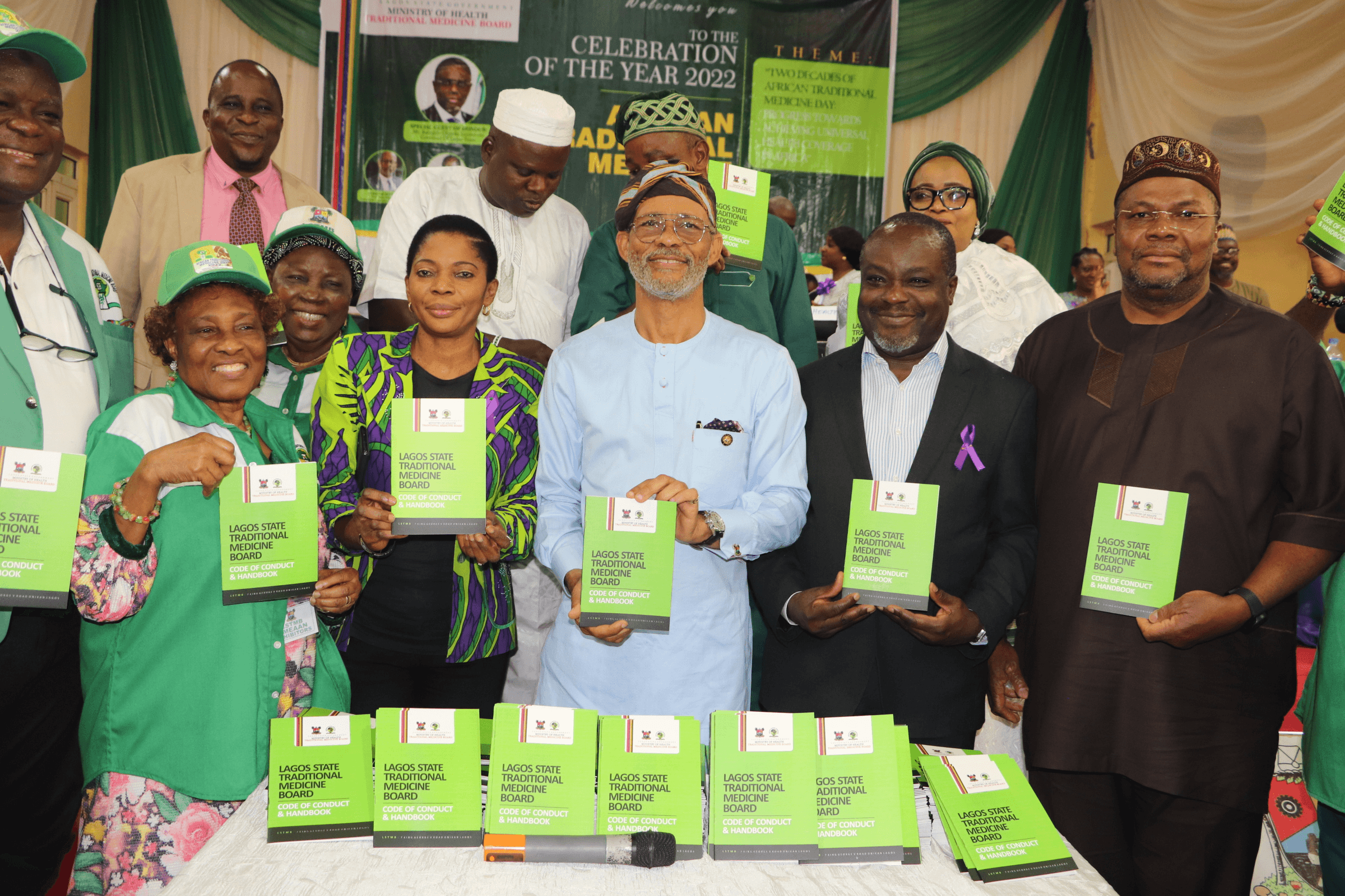 LSTMB practitioners and officials holding regulatory materials